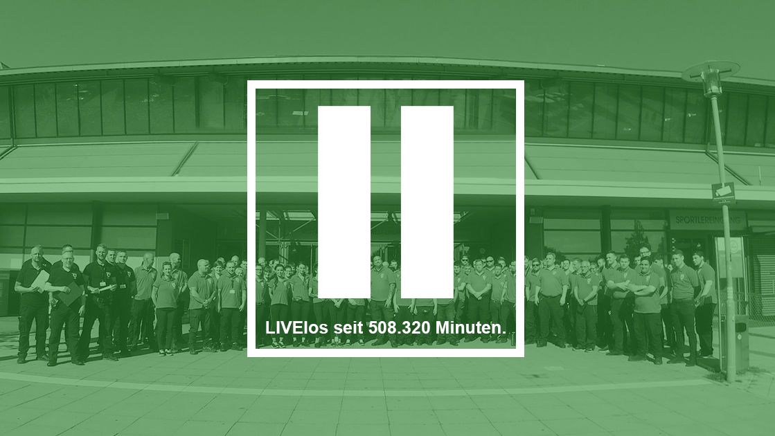 Die Security ist aktuell ohne Arbeit, sie ist LIVElos.